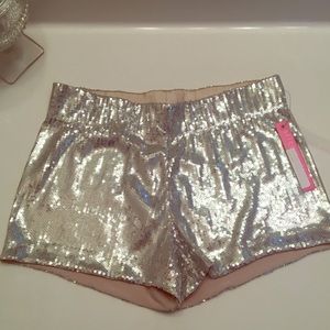 Alice+Olivia sequin shorts